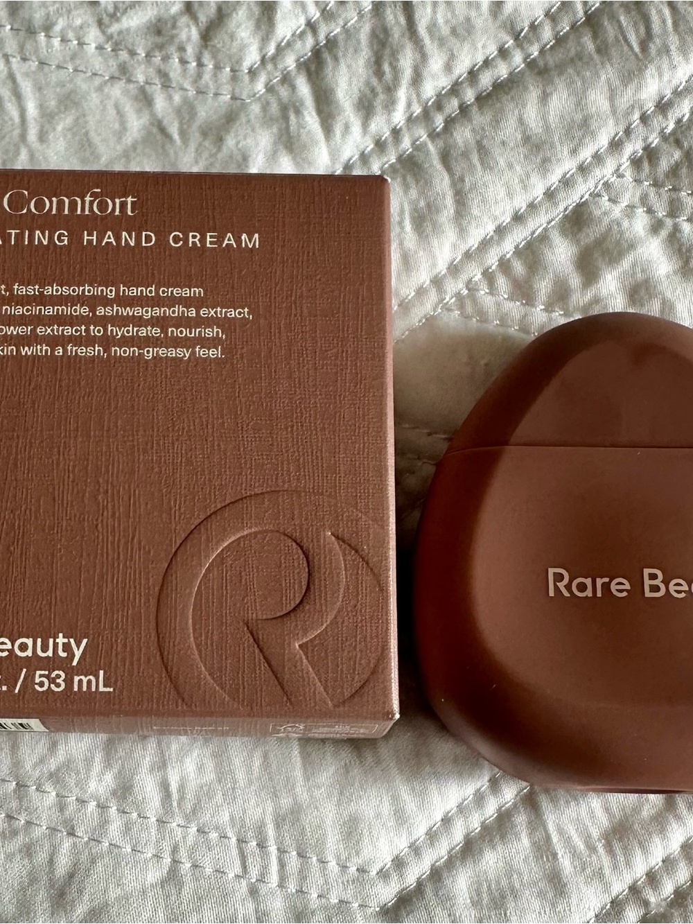 Rare Beauty Comfort Hand Cream — Rich Brown Duo